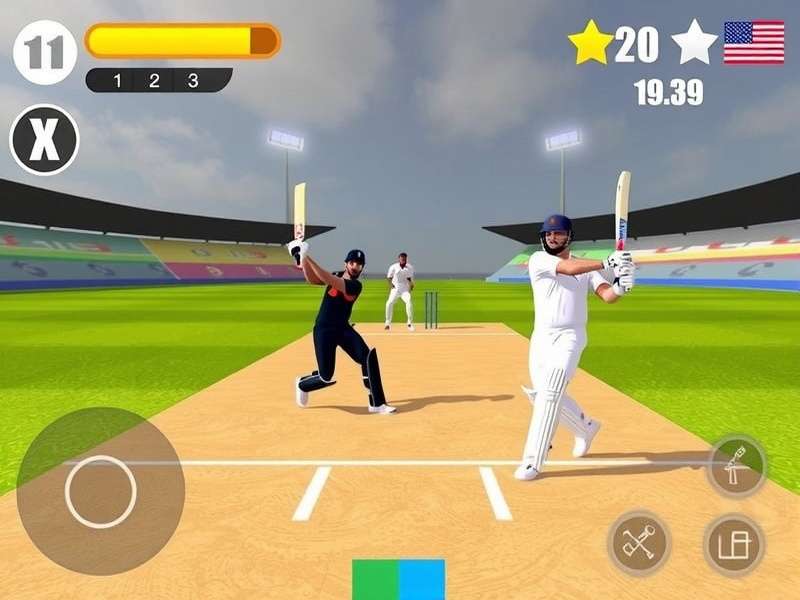 South India Cricket Heroes Gameplay Screenshot